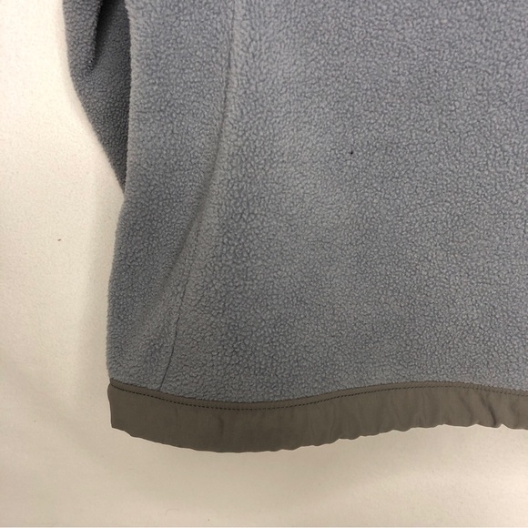 Women's The North Face TNF Gray Fleece Denali Bomber Full Zip Up Jacket Sz XS - Picture 10 of 10